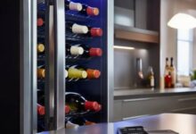 红酒吧台酒柜家用尺寸图推荐：打造完美家居风格