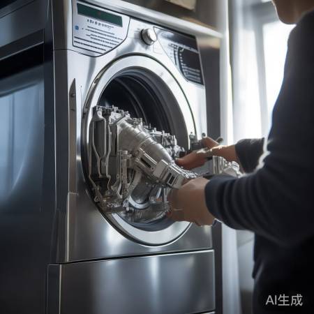 检查洗衣机排水泵,防脱水故障