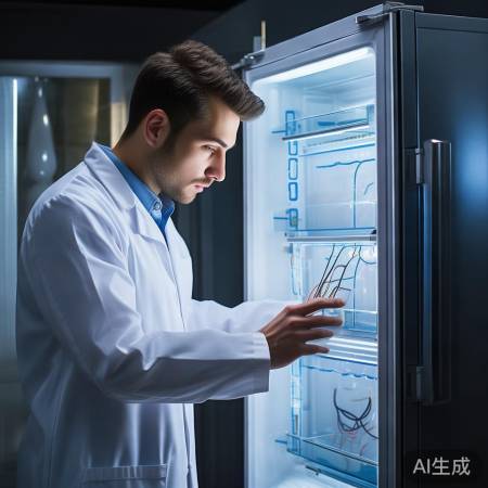 检查冰箱灯线路,确保完好无损。