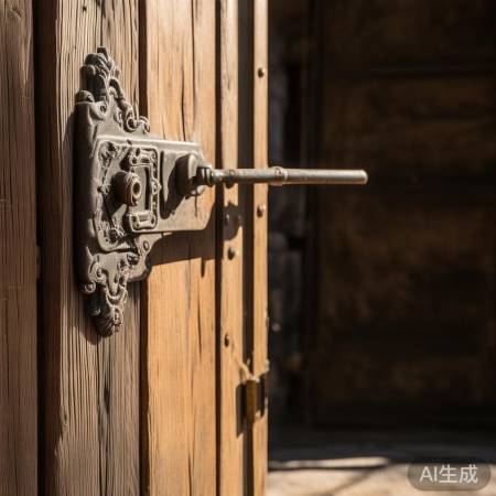 门锁显露,原貌重现。