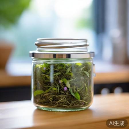 绿茶花草茶消毒除味佳