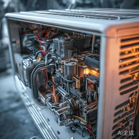 空调频繁关机,零件损坏需维修。