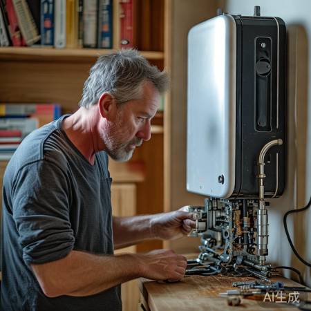 定期查壁挂炉水管,防冷水流。