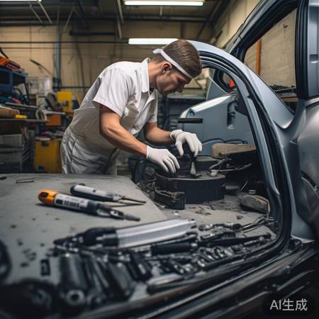 维修工具备齐,拆装谨慎,换原配