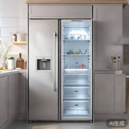 大容量分区冰箱，果蔬保湿，健康