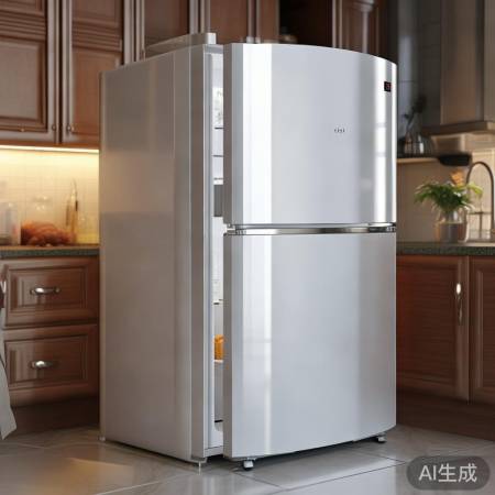 适中型厨房冰箱,容量适中。