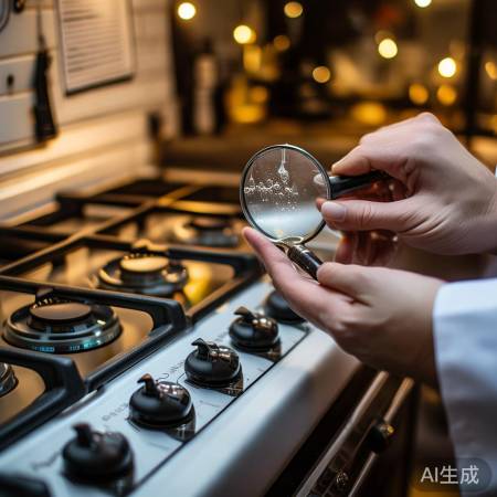 燃气灶检查:安全第一,查泄漏,