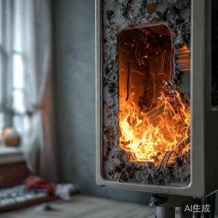 壁挂炉燃烧室易堵塞，需定期清洗