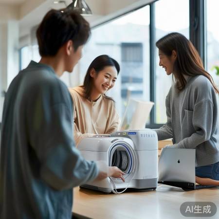 日式USB洗衣机，便捷生活新潮