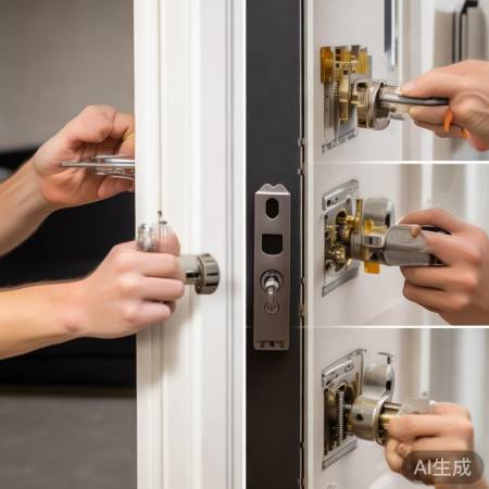 换不锈钢门锁,新手教程!