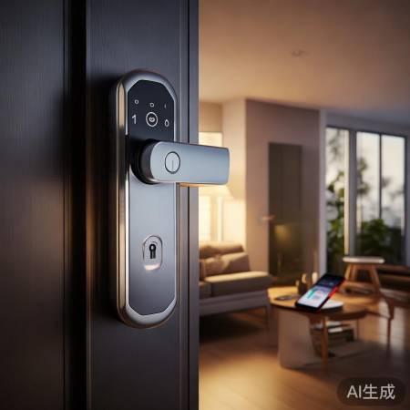 “飞利浦指纹锁,智控家门,远程