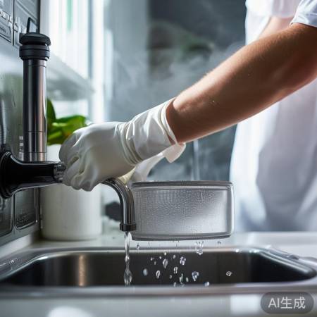 清洗进水口滤网,保障加热效率。