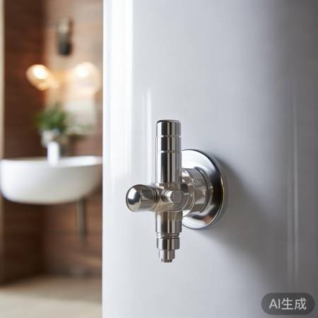 热水器出水口旁,找带把手的泄压