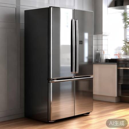 小体积大容量,两门冰箱空间巧