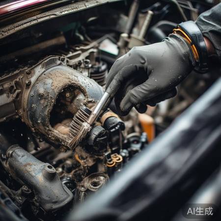 进气管路堵塞,清理杂物消嗡嗡