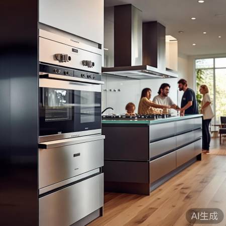 烟灶选吸力,集成灶省空间