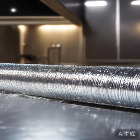 铝箔管直径决定油烟引导效率。