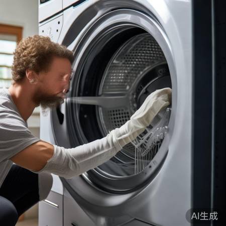 洗衣机滤网定期换,洁净如新。