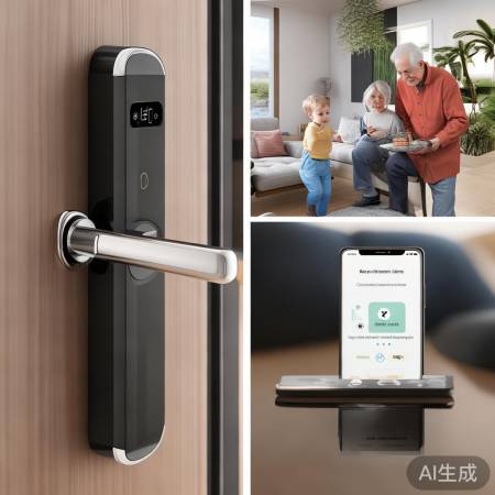 嘉仕邦智能锁,多开锁方式,方便