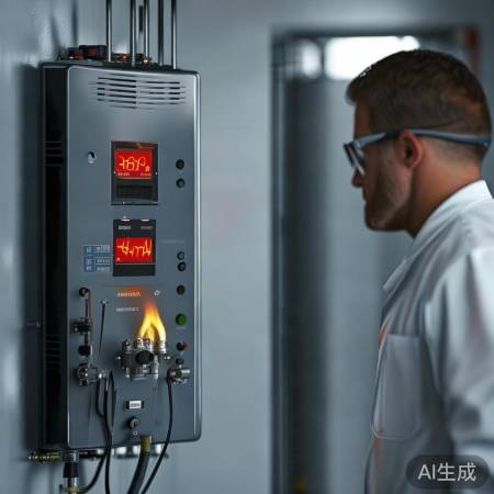 壁挂炉点火电压正常，火焰不稳处