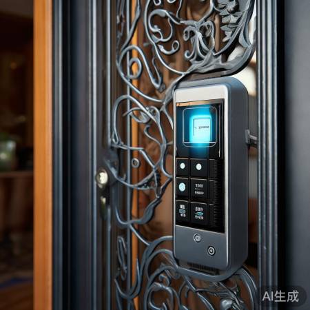 铁艺门锁选优质,安全防盗防丢失