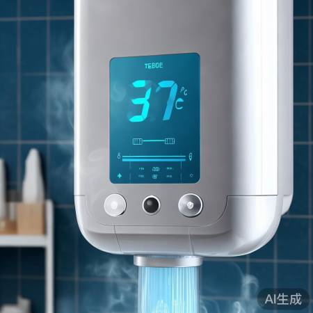 智能温控，便捷热水，一键设定。