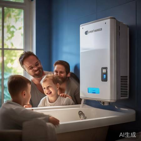 壁挂电热水器安全提醒：温度显示