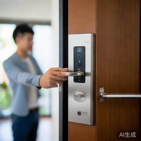 指纹锁选不锈钢，正规渠道安装。