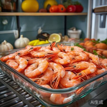 熟虾冷藏小技巧,美味卫生两不误