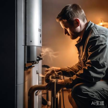 壁挂炉安装后,测试散热,确保正