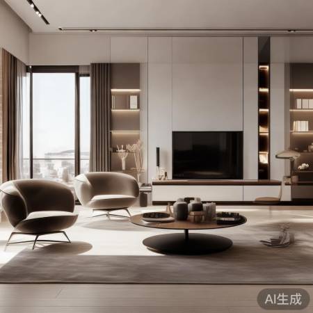 暖气安装避家具,间距适中,保持