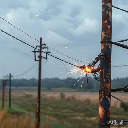 线路老化,绝缘减弱易短路