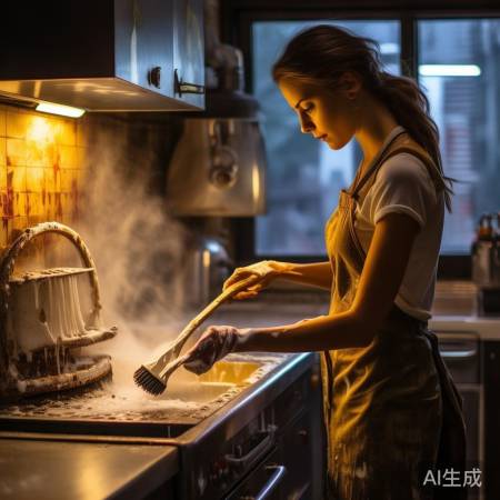 定期清洗油烟机,安全又卫生。