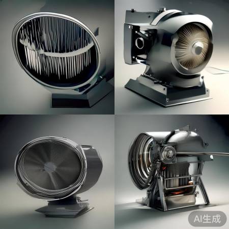 风机盘管结构：外壳、风扇、电机