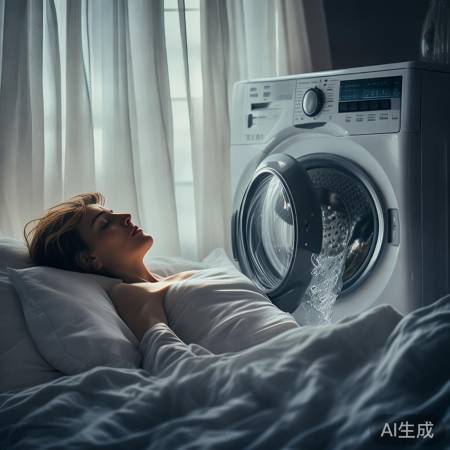 梦到洗衣机洗衣服,暗示压力大需