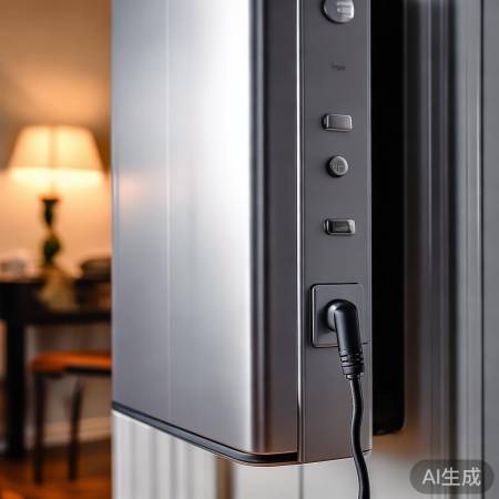 壁挂炉接通电源,启动中