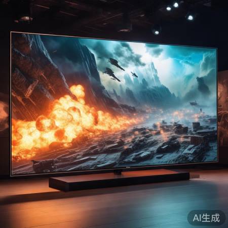 “4K HDR巨幕,震撼视觉盛