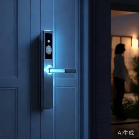 智能锁，轻松开门，访客记录详。
