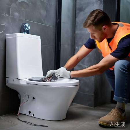 智能马桶电线更换步骤:断电、剪