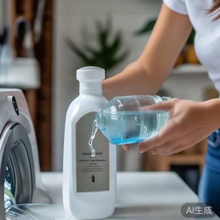 新型洗衣液,除氯护衣。