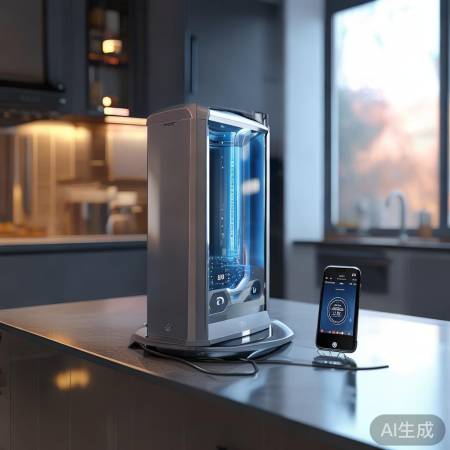 “冷凝节能，智能控温热水器”