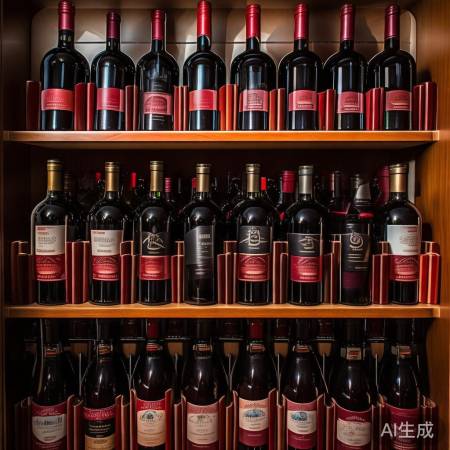 红酒摆放有学问，年份酒庄分门别