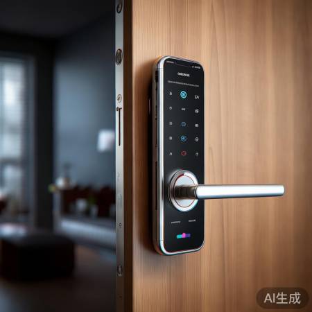 智能锁远程控制,便捷记录访客。