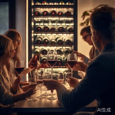 红酒柜照明,品酒氛围佳