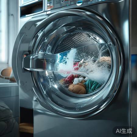 洗衣机容量大,程序多,洗护衣物