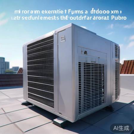 中央空调外机无水泵,散热循环有