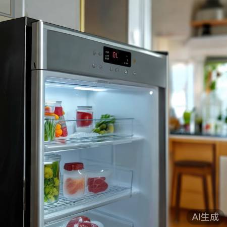 冰箱温度调27度,防结冰保鲜。