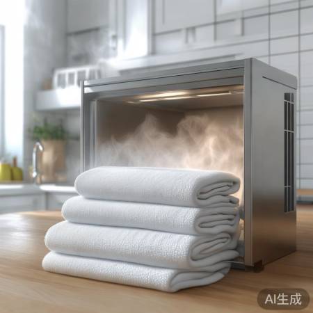 毛巾消毒,高温杀菌,告别异味。