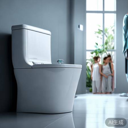 智能马桶节水环保,冲水量自动调