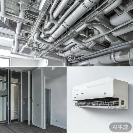 风管机维护简便，空调管道维护繁